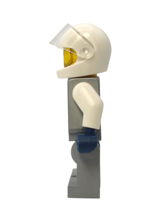 Astronaut - Flat Silver Spacesuit with White Panel with Classic Space Logo, twn400 Minifigure LEGO®   