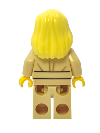 Tourist - Bright Light-Yellow Hair over Shoulder and Glasses, cty1654 Minifigure LEGO®   