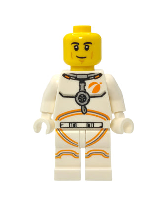 Astronaut - White Spacesuit with Orange Lines and Cheek Lines, cty1055a Minifigure LEGO®   