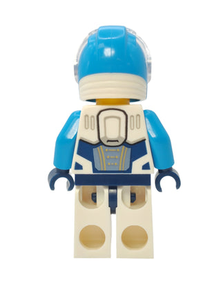 Astronaut - White Spacesuit with Dark Azure Arms and Trans-Clear Visor, cty1722 Minifigure LEGO®   