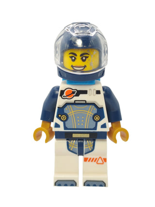 Astronaut - White Spacesuit with Dark Blue Arms and Dark Azure Jet Pack, cty1692 Minifigure LEGO®   