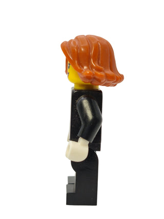 Fire - Jacket with 8 Buttons and Dark Orange Female Hair, hol119 Minifigure LEGO®   