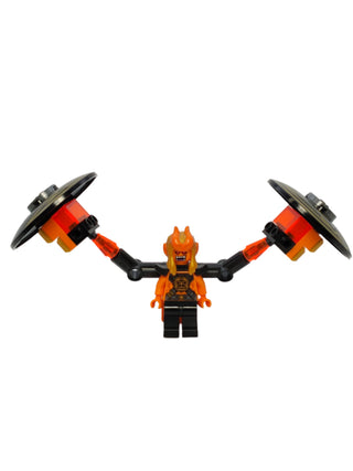 Gold Horn Demon (Jin) - Complete, mk026a Minifigure LEGO®   