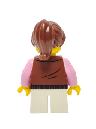 Girl Child - Reddish Brown Jacket, hol320 Minifigure LEGO®   