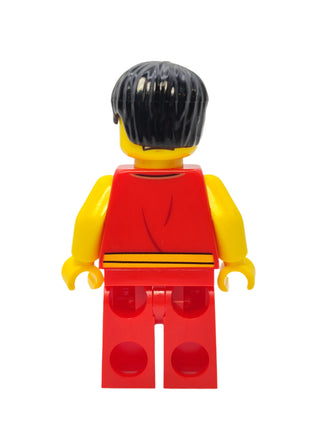 Lion Dance Man - Red Shirt and Red Legs with Gold Fringe, hol178 Minifigure LEGO®   