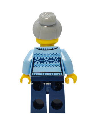 Grandmother - Fair Isle Sweater, hol106 Minifigure LEGO®   