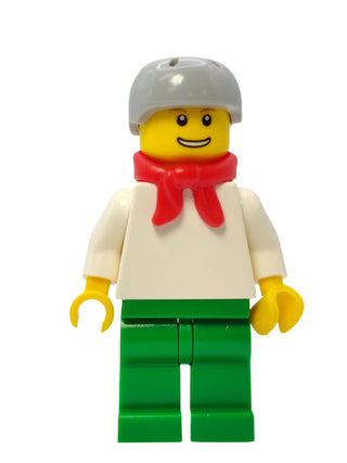 Plain White Torso with Helmet and Scarf, cty0156 Minifigure LEGO®   