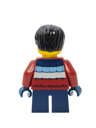 Boy Child - Dark Red Puffy Coat, hol278 Minifigure LEGO®   