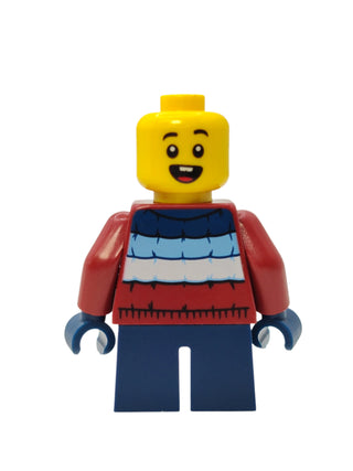 Boy Child - Dark Red Puffy Coat, hol278 Minifigure LEGO®   