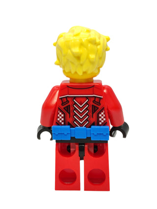 Cooper - Red Racing Suit and Blue Utility Belt, drm027 Minifigure LEGO®   