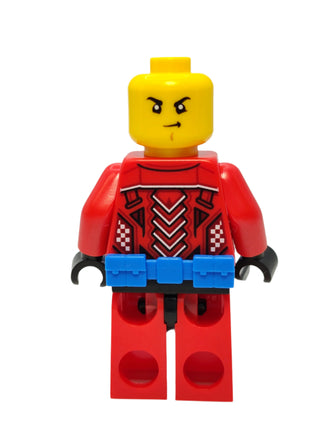 Cooper - Red Racing Suit and Blue Utility Belt, drm027 Minifigure LEGO®   