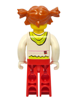 Tina - White Torso and Red Legs, cre005 Minifigure LEGO®   