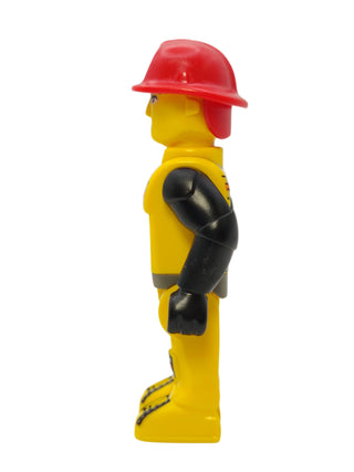 Fireman in Hat #07, js007 Minifigure LEGO®   