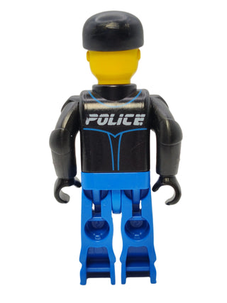 Police - Black Cap with Star, js016 Minifigure LEGO®   