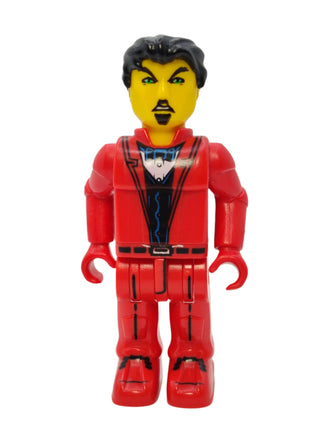 Bank Robber - Red Legs and Black Hair, js011 Minifigure LEGO®   