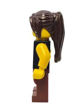 Gold Prospector - Dark Green Corset and Red Lips, ww015 Minifigure LEGO®