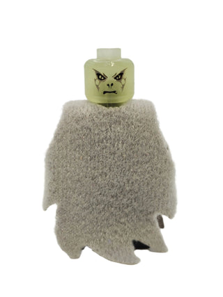 Lord Voldemort - Glow In Dark Head with Dark Bluish Gray Cape, hp069d Minifigure LEGO®