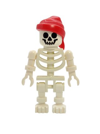 Skeleton - Floppy Arms and Red Bandana with Single Tail, gen010 Minifigure LEGO®