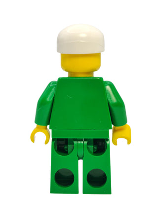 Octan - Green Jacket with Pen and White Cap, oct013 Minifigure LEGO®