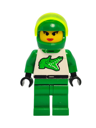 Race - Driver with Green Alligator, rac020 Minifigure LEGO®