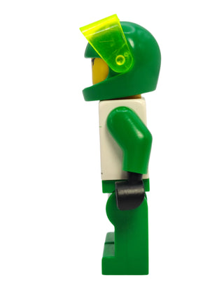 Race - Driver with Green Alligator, rac020 Minifigure LEGO®