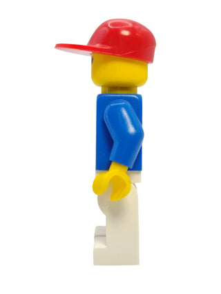 Jogging Suit with White Legs and Red Cap, trn016 Minifigure LEGO®