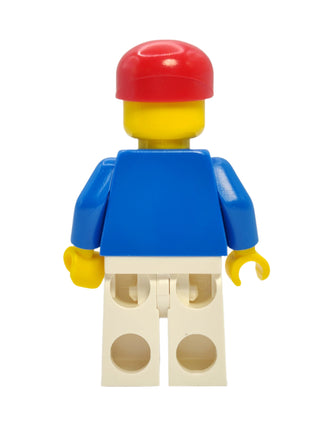 Jogging Suit with White Legs and Red Cap, trn016 Minifigure LEGO®