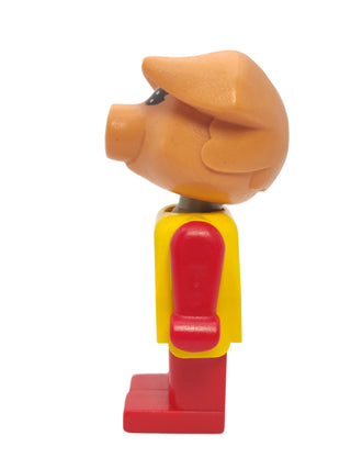 Patricia Piglet (Pat) - Red Legs and Yellow Top, fab11e Minifigure LEGO®