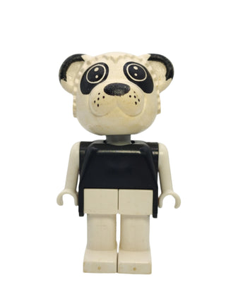 Peter Panda - White Head and Black Top, fab10a Minifigure LEGO®