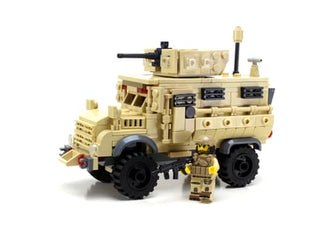 MRAP Army APC Building Kit Battle Brick   