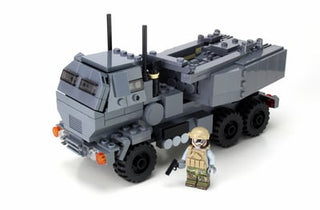 Army Mobile Rocket Artillery Building Kit Battle Brick   