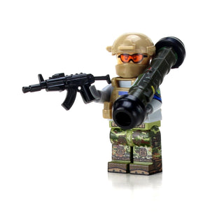 Ukrainian Anti-Tank Soldier Custom Minifigure Custom minifigure Battle Brick   