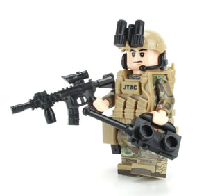 JTAC Air Force Special Forces OCP Custom Minifigure, BB9 Custom minifigure Battle Brick   