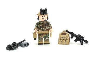 JTAC Air Force Special Forces OCP Custom Minifigure, BB9 Custom minifigure Battle Brick   