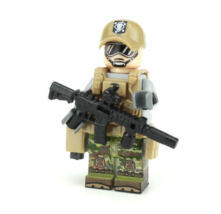 Marine Raider Special Forces Minifigure, BB61 Custom minifigure Battle Brick   