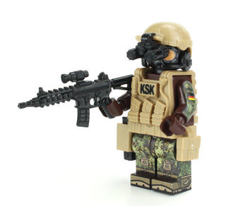 KSK Kommando Spezialkrafte German Special Forces Commando Custom Minifigure, BB4 Custom minifigure Battle Brick   