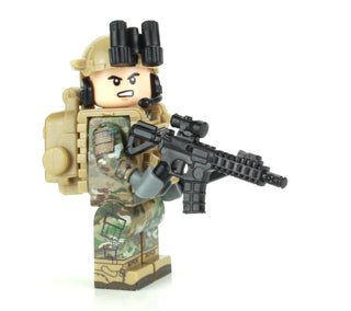 Army OCP Infantry 10th Mountain Minifigure, BB31 Custom minifigure Battle Brick   