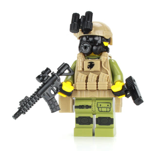 Marine Expeditionary Unit (MEU) Visit Board Search Seizure minifigure, BB42 Custom minifigure Battle Brick   