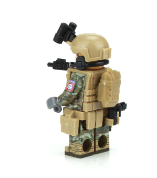 Army OCP 82nd Airborne Custom Minifigure, BB65 Custom minifigure Battle Brick   