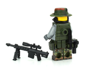 Value Special Forces Army Sniper Custom Minifigure, BB7 Custom minifigure Battle Brick   