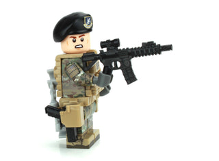 Air Force Security Forces Airman OCP Custom Minifigure, BB91 Custom minifigure Battle Brick   