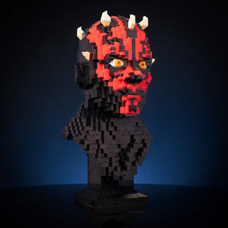 Dark Lord Maul Bust Building Kit Bricker Builds   