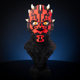 Dark Lord Maul Bust Building Kit Bricker Builds   