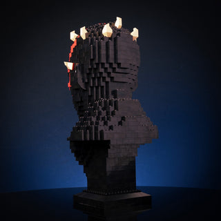 Dark Lord Maul Bust Building Kit Bricker Builds   