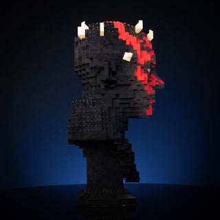 Dark Lord Maul Bust Building Kit Bricker Builds   