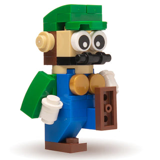 Green Plumber Building Figure Building Kit B3   