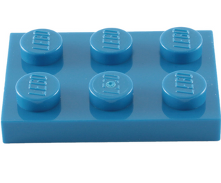 Plate 2x3, Part# 3021 Part LEGO® Blue 1 Part 