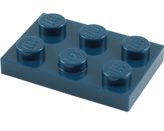 Plate 2x3, Part# 3021 Part LEGO® Dark Blue 1 Part 