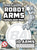 BRICKARMS Robot Arms with Shoulder Peg Pack Accessories Brickarms Silver  