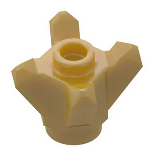 Rock 1 x 1 Crystal 4 Point Part # 11127 Part LEGO® Pearl Gold 1 Part 